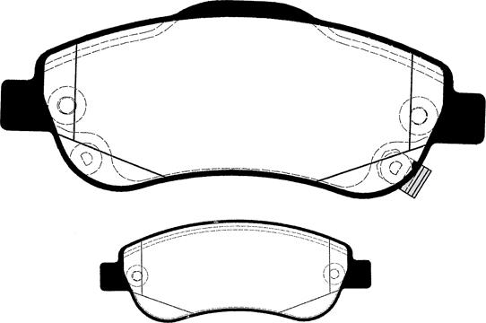 Raicam RA.0399.0 - Kit pastiglie freno, Freno a disco autozon.pro