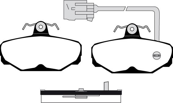 Raicam RA.0319.2 - Kit pastiglie freno, Freno a disco autozon.pro