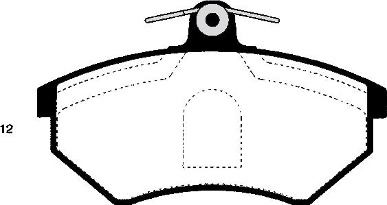 Raicam RA.0310.2 - Kit pastiglie freno, Freno a disco autozon.pro