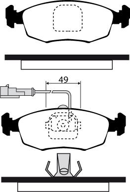 Raicam RA.0318.3 - Kit pastiglie freno, Freno a disco autozon.pro