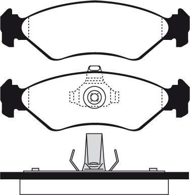 Raicam RA.0384.2 - Kit pastiglie freno, Freno a disco autozon.pro