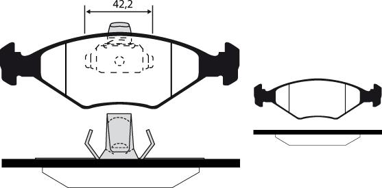 Raicam RA.0331.6 - Kit pastiglie freno, Freno a disco autozon.pro