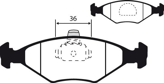 Raicam RA.0331.8 - Kit pastiglie freno, Freno a disco autozon.pro