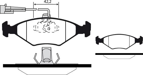 Raicam RA.0331.7 - Kit pastiglie freno, Freno a disco autozon.pro