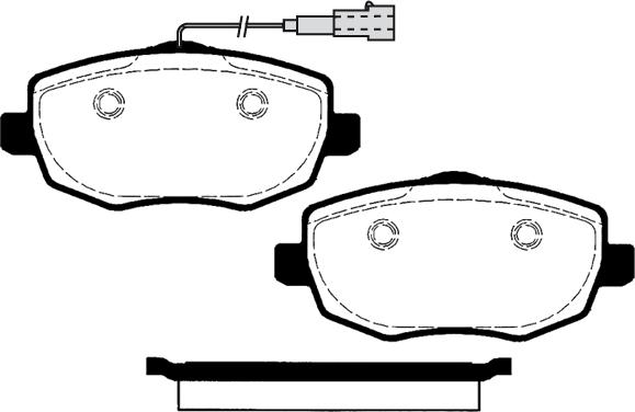 Raicam RA.0332.2 - Kit pastiglie freno, Freno a disco autozon.pro