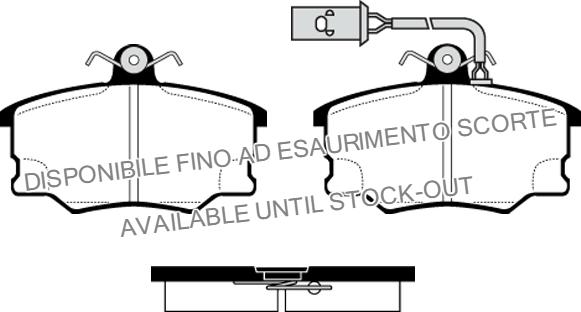 Raicam RA.0323.1 - Kit pastiglie freno, Freno a disco autozon.pro