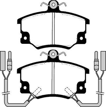 FTE BL1150A2 - Kit pastiglie freno, Freno a disco autozon.pro