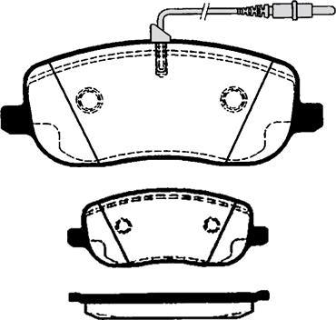 Raicam RA.0796.0 - Kit pastiglie freno, Freno a disco autozon.pro