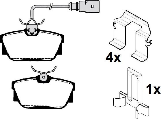 Raicam RA.0793.2K1 - Kit pastiglie freno, Freno a disco autozon.pro