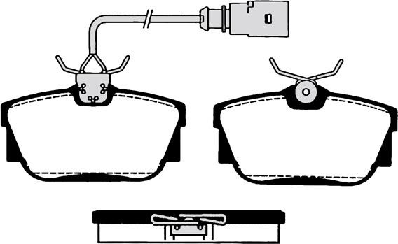 Raicam RA.0793.2 - Kit pastiglie freno, Freno a disco autozon.pro