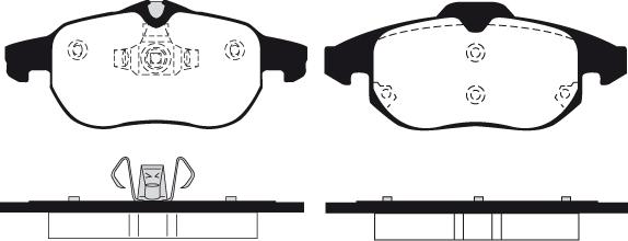 Raicam RA.0797.0 - Kit pastiglie freno, Freno a disco autozon.pro