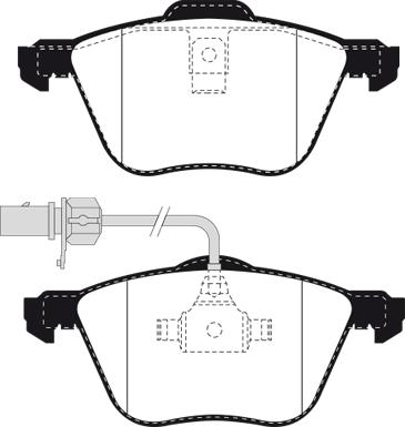 Raicam RA.0741.0 - Kit pastiglie freno, Freno a disco autozon.pro