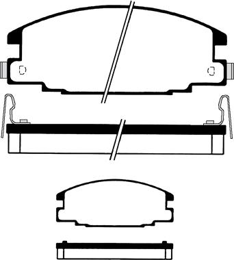 Raicam RA.0755.0 - Kit pastiglie freno, Freno a disco autozon.pro