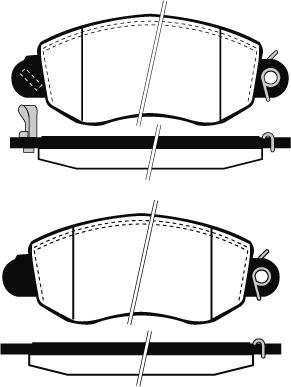 Raicam RA.0757.0 - Kit pastiglie freno, Freno a disco autozon.pro