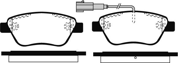 Raicam RA.0760.8 - Kit pastiglie freno, Freno a disco autozon.pro