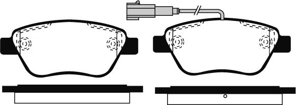 Raicam RA.0761.0 - Kit pastiglie freno, Freno a disco autozon.pro