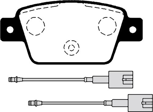 Raicam RA.0768.3 - Kit pastiglie freno, Freno a disco autozon.pro