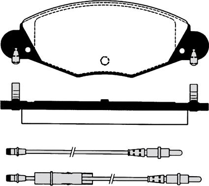 Raicam RA.0763.0 - Kit pastiglie freno, Freno a disco autozon.pro