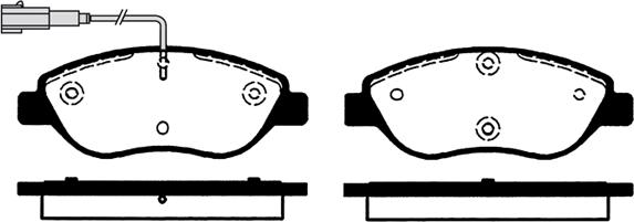 Raicam RA.0762.2 - Kit pastiglie freno, Freno a disco autozon.pro