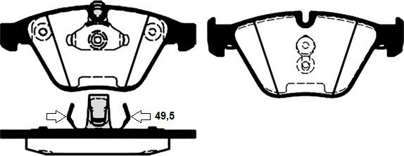 Raicam RA.0789.5 - Kit pastiglie freno, Freno a disco autozon.pro