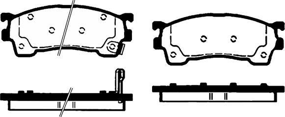 Raicam RA.0731.0 - Kit pastiglie freno, Freno a disco autozon.pro