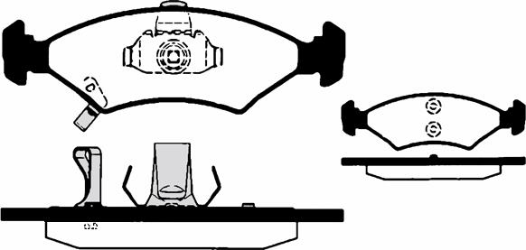 Raicam RA.0720.0 - Kit pastiglie freno, Freno a disco autozon.pro