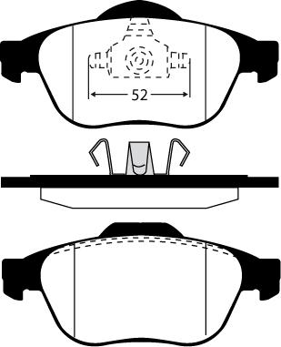 Raicam RA.0770.0 - Kit pastiglie freno, Freno a disco autozon.pro