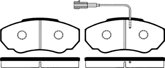 Raicam RA.0773.0 - Kit pastiglie freno, Freno a disco autozon.pro