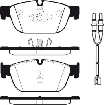 ATE 607279 - Kit pastiglie freno, Freno a disco autozon.pro