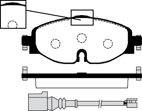 Raicam RA.1001.0 - Kit pastiglie freno, Freno a disco autozon.pro