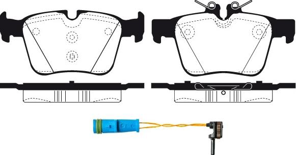 Raicam RA.1083.1 - Kit pastiglie freno, Freno a disco autozon.pro