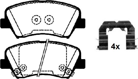 Raicam RA.1035.0K1 - Kit pastiglie freno, Freno a disco autozon.pro