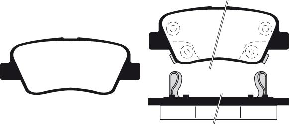 Raicam RA.1037.0 - Kit pastiglie freno, Freno a disco autozon.pro