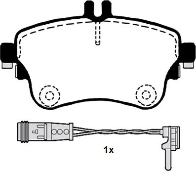 Raicam RA.1022.1 - Kit pastiglie freno, Freno a disco autozon.pro