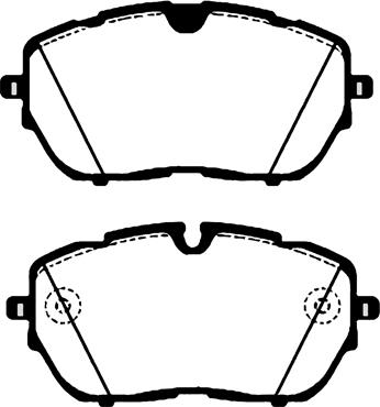 CITROËN 16 478 771 80 - Kit pastiglie freno, Freno a disco autozon.pro