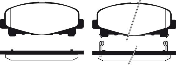 Raicam RA.1119.0 - Kit pastiglie freno, Freno a disco autozon.pro