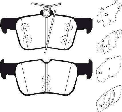 Raicam RA.1112.3 - Kit pastiglie freno, Freno a disco autozon.pro