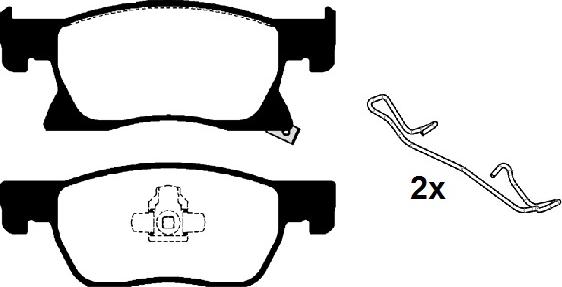 Raicam RA.1126.0K1 - Kit pastiglie freno, Freno a disco autozon.pro