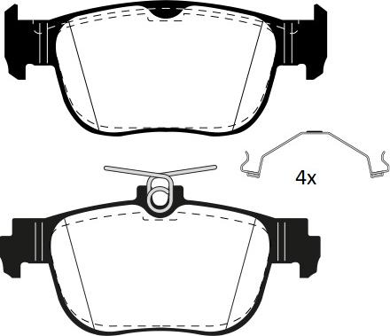 Raicam RA.1279.0 - Kit pastiglie freno, Freno a disco autozon.pro