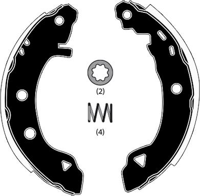 Raicam RA24921 - Kit ganasce freno autozon.pro