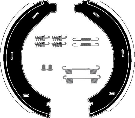 Raicam RA28441 - Kit ganasce, Freno stazionamento autozon.pro