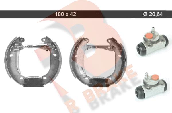 R Brake 79RBKT0103 - Kit ganasce freno autozon.pro