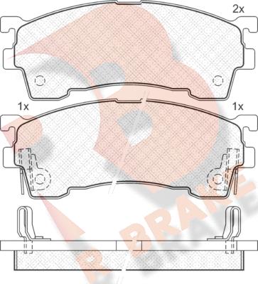 Spidan 32671 - Kit pastiglie freno, Freno a disco autozon.pro