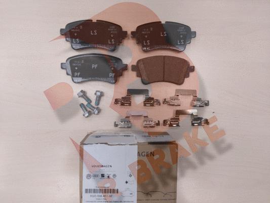 R Brake RB2256-203 - Kit pastiglie freno, Freno a disco autozon.pro