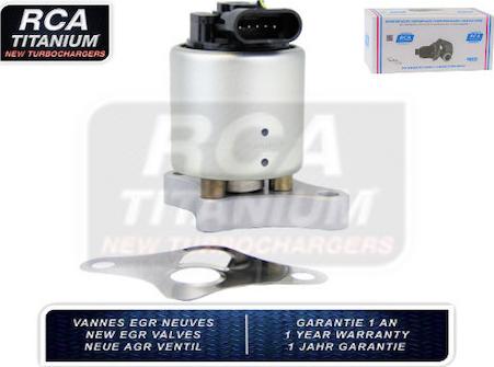 RCA France EGRCA20 - Valvola ricircolo gas scarico-EGR autozon.pro