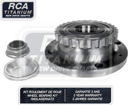 RCA France RCAK1097 - Kit cuscinetto ruota autozon.pro