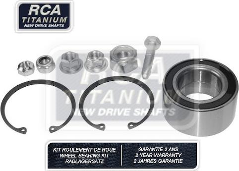 RCA France RCAK1073 - Kit cuscinetto ruota autozon.pro