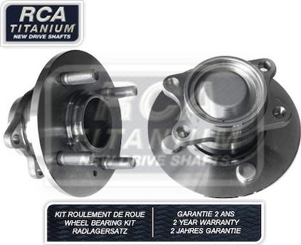 RCA France RCAK1151 - Kit cuscinetto ruota autozon.pro