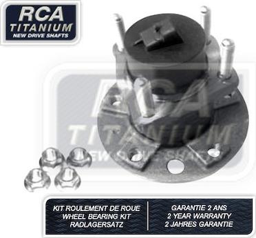 RCA France RCAK1157 - Kit cuscinetto ruota autozon.pro