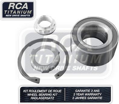 RCA France RCAK1176 - Kit cuscinetto ruota autozon.pro